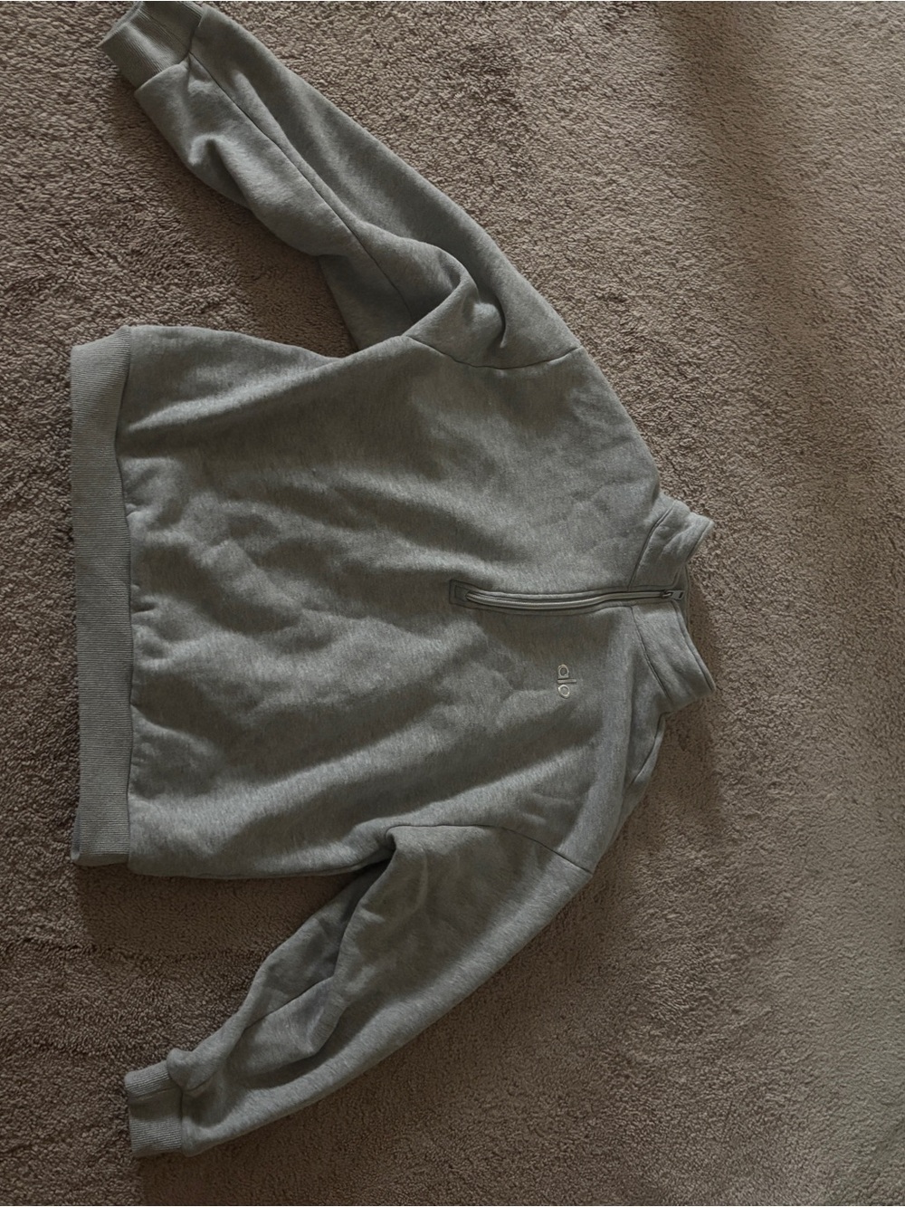 ALO Yoga Men's Light Gray set